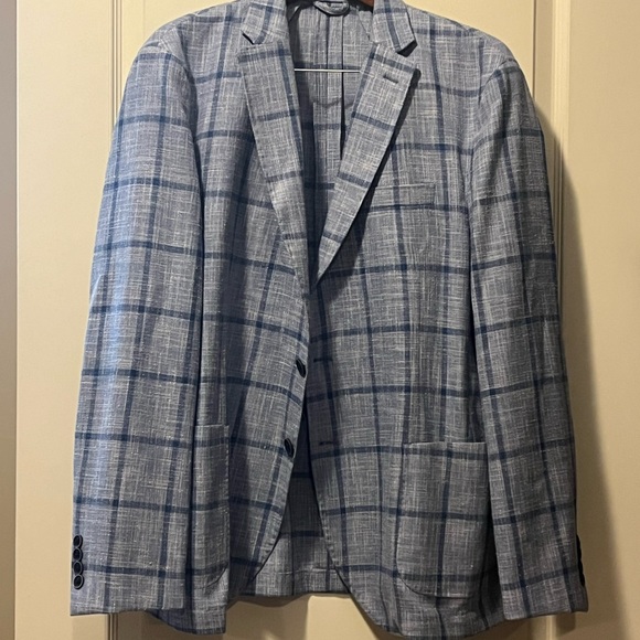 johnnie-OPlaid Men's Blazer